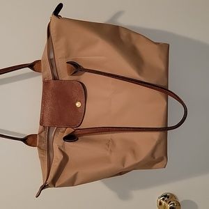 Longchamp le pliage large beige
